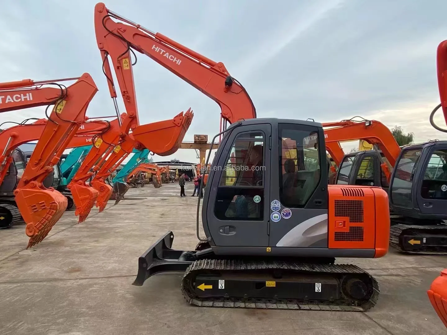 6t Used Construction Machine Japan Digger Hitachi Zx60 Excavator 6t ...