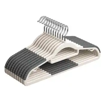 Plastic Top Hangers Multifunction Clothes Hangers Wholesale Boutique Non-slip Hangers for Garment