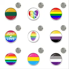 BSBH New Style Cheap Customization Rainbow Pride Soft & Hard Enamel Metal Tin Pin Badge
