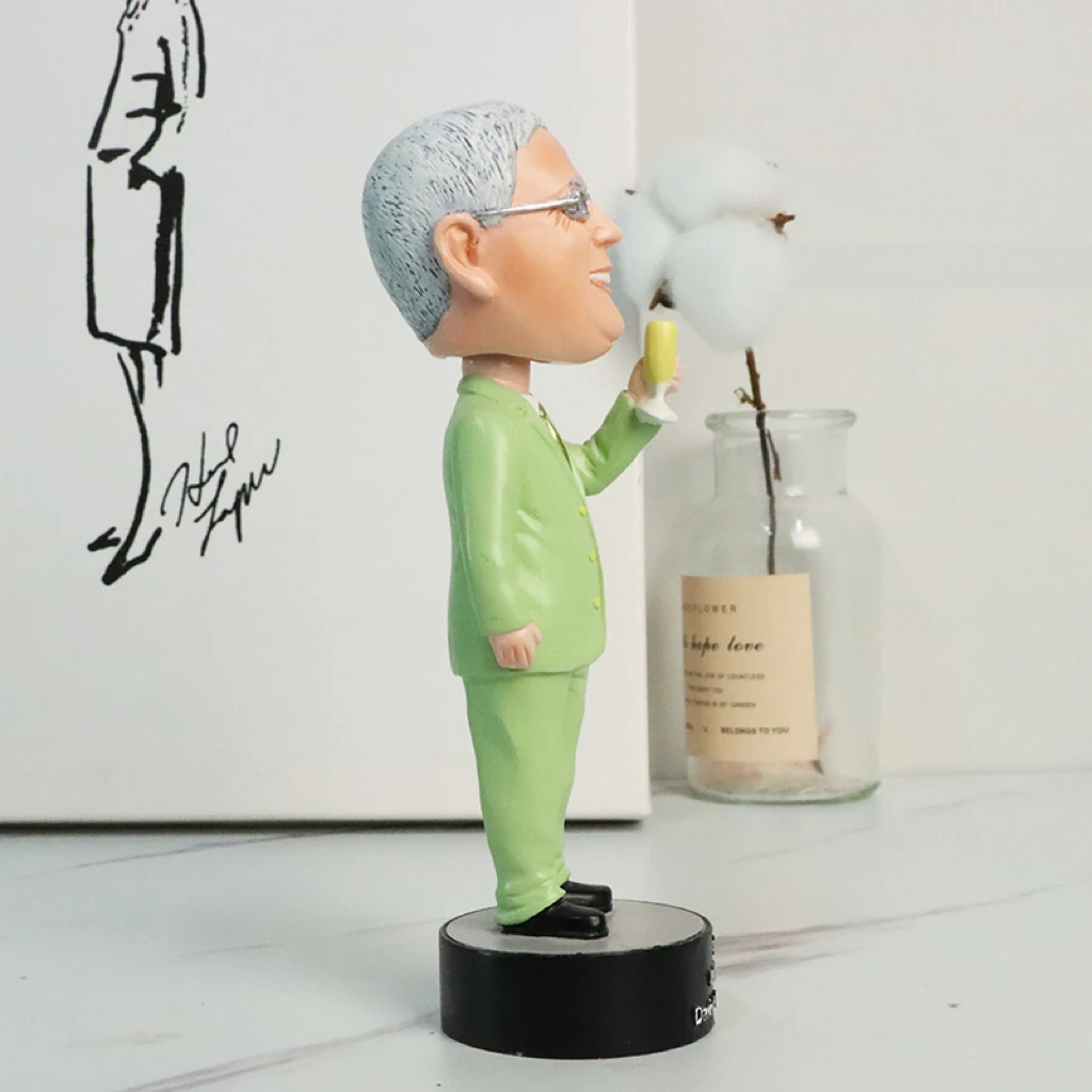 OEM ODM Handmade Custom Bobblehead Figures Resin Crafts Bobblehead Personalized for Decoration  Figurines Bobblehead Resin Gift details