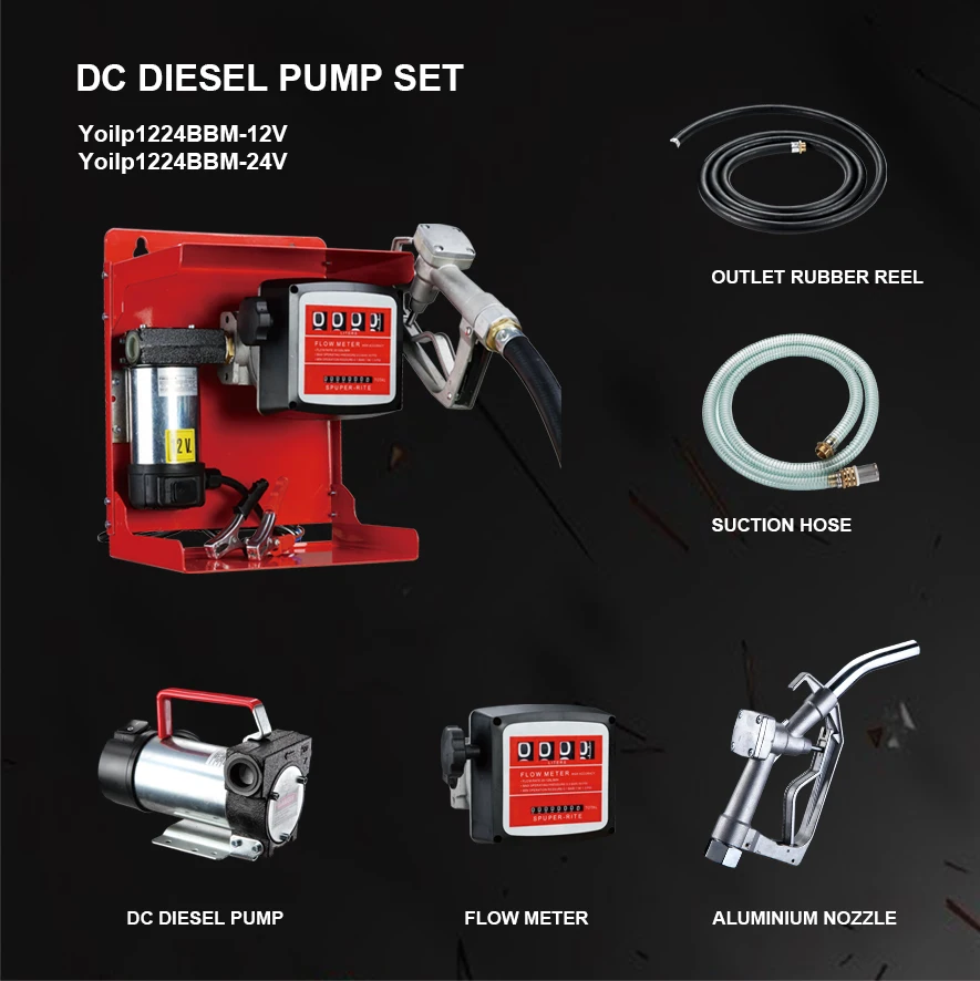 12 V Self Priming Diesel Fuel Pump With Ce Transfer Kit Dc Portable 12v