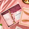 01 conjunto rosa de tres piezas