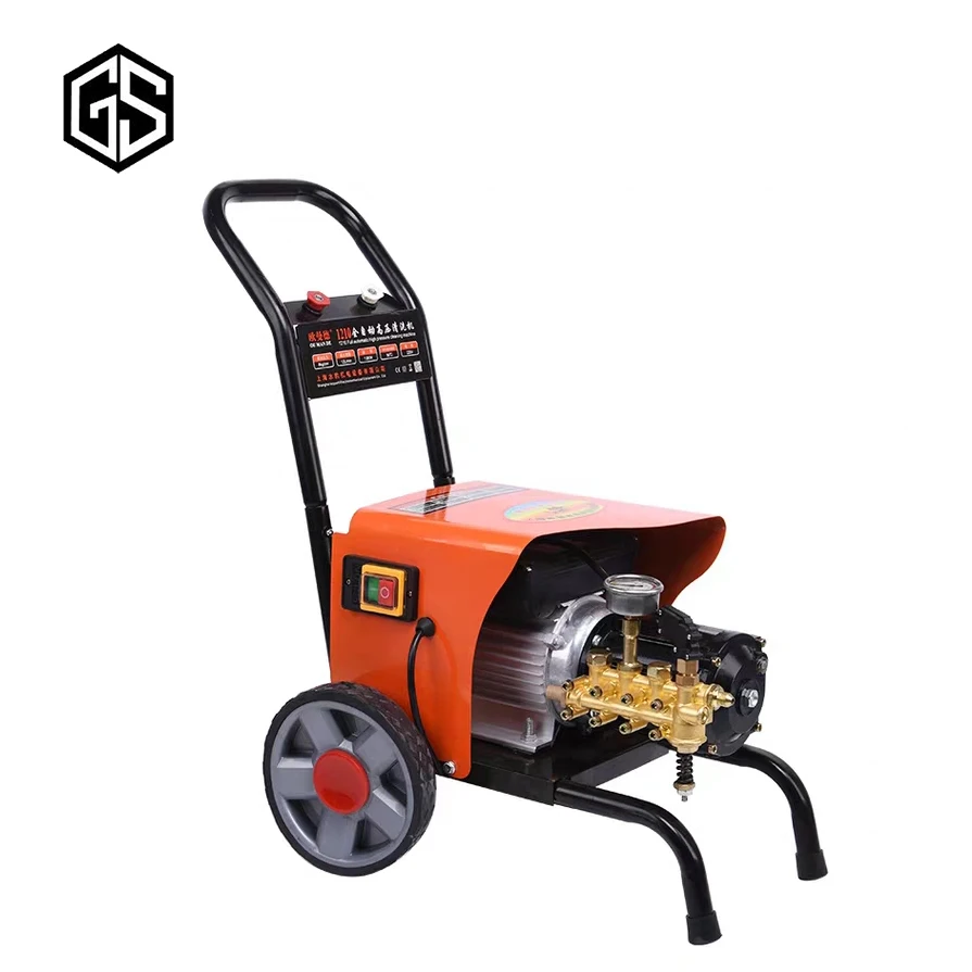 80Bar 15Lpm 1450W портативная алюминиевая опалубка, водоструйный очиститель высокого давления, автомойка высокого давления