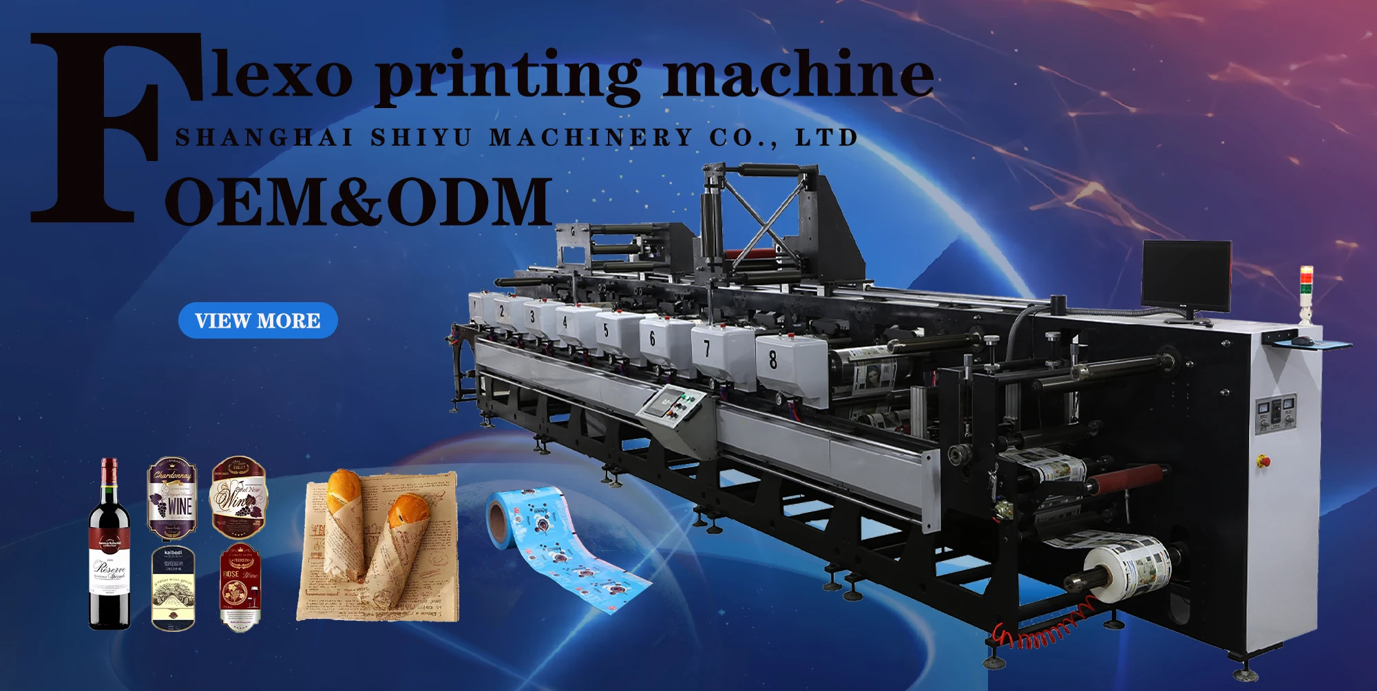 High Speed Foil PVC BOPP PE Paper Cup Plastic Film Bag 2 4 5 Colour ...