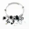 Mickey coeur papillon noir