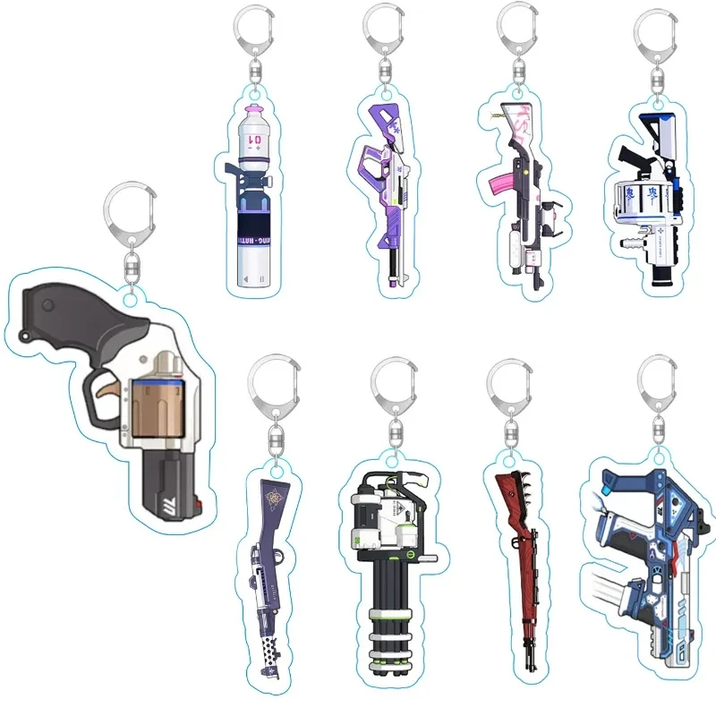 Anime Blue Archive Keychain - Takanashi Hoshino Keyring