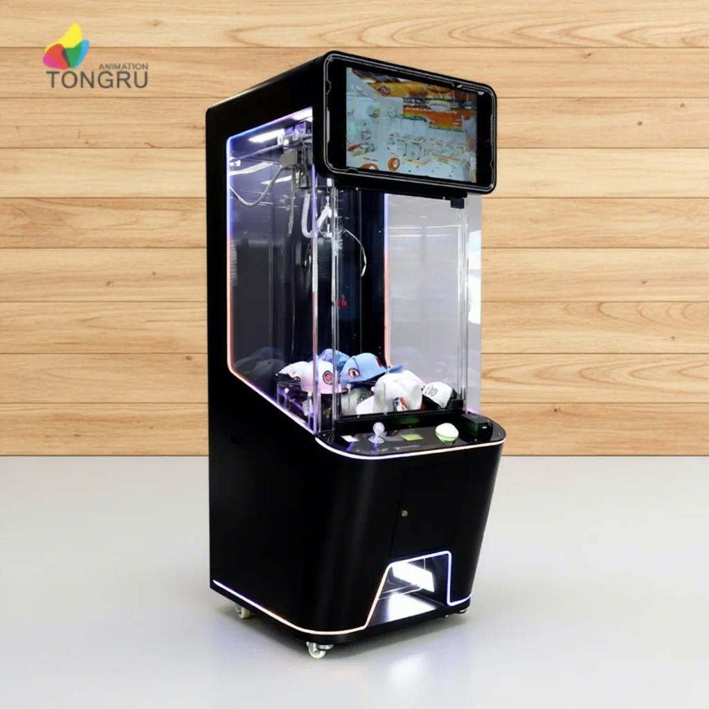 Plush Claw Machine LCD Video Arcade Prize Toy Coin Operated