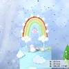 Boule de cheveux d'amour arc-en-ciel