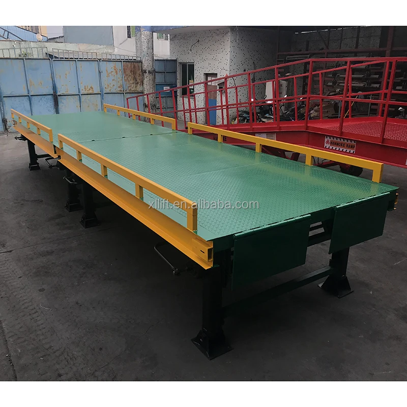 Unloading Platform Loading Container Dock Lift Platform Leveler ...