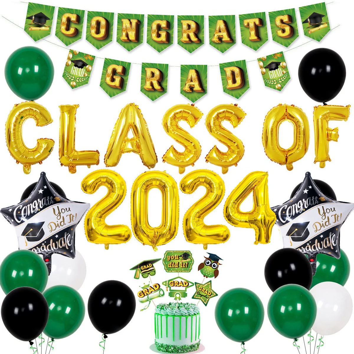 Graduation Balloons 2024 Graduation Party Decorations Class Of 2024   H5d291e5f27a14a5494c5a48ab3c3ead82 