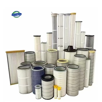 Cement Silo Polyester Filter Air Dust Filter Cylindrical Cartridge Air Filter