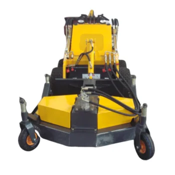 sell from factory efficient long serving life Mini Loader with Lawn Mower