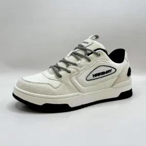 OEM ODM Manufacturers Customized Logo Genuine Leather Low Sneakers Design Skateboard Casual Men Custom Shoes