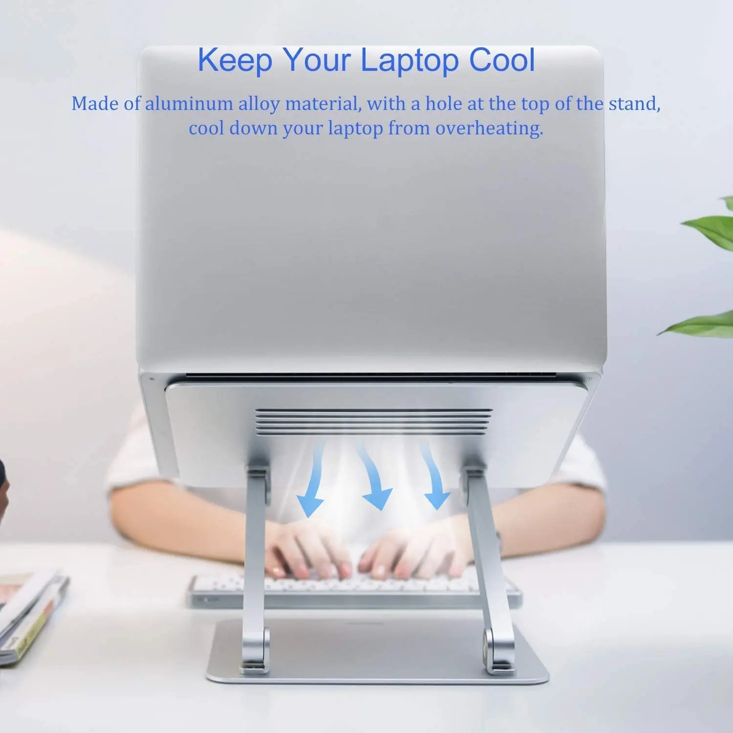 Nillkin Foldable Stand Notebook Home Laptop Riser Ergonomic 180 Degree Aluminum Modern Tablet Laptop Folding Stand