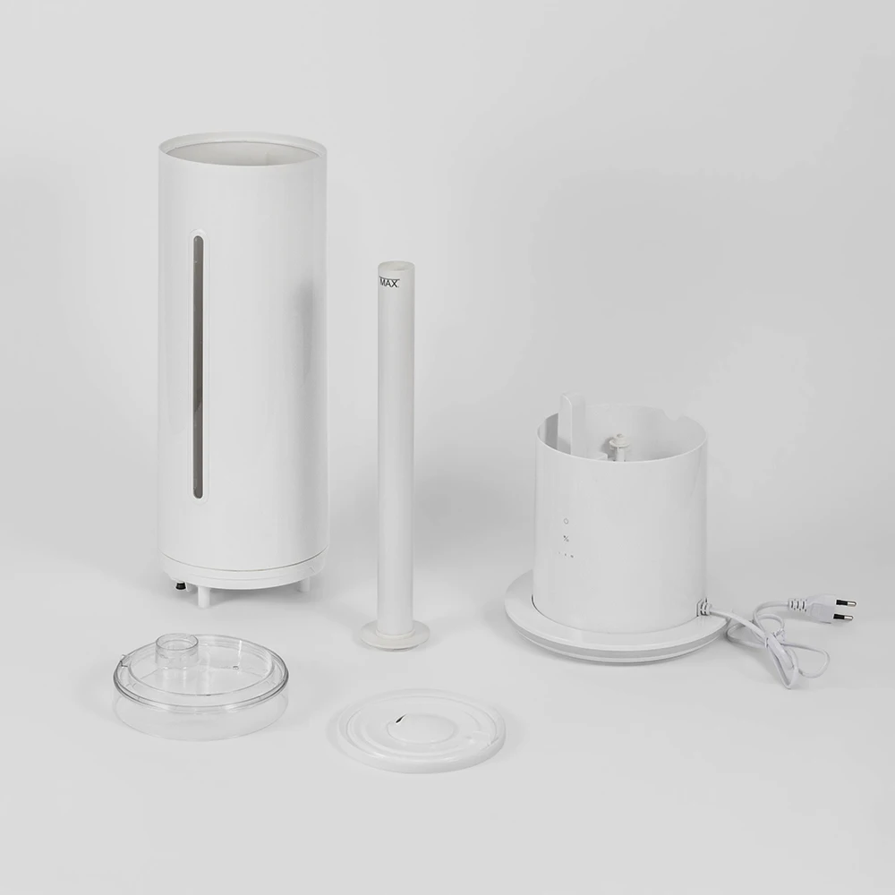 RUNAL Kc Certification Wifi Double Rotating Jet Water Fog Machine Baby Kid Night Light Weight and Air Humidifier 2 in 1