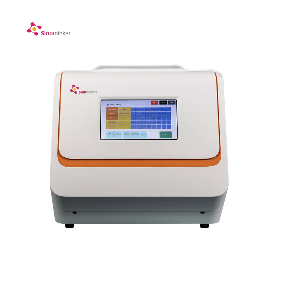 Blood Chemistry Analyzer 7 Inch Full Automatic Clinical Analysis Test
