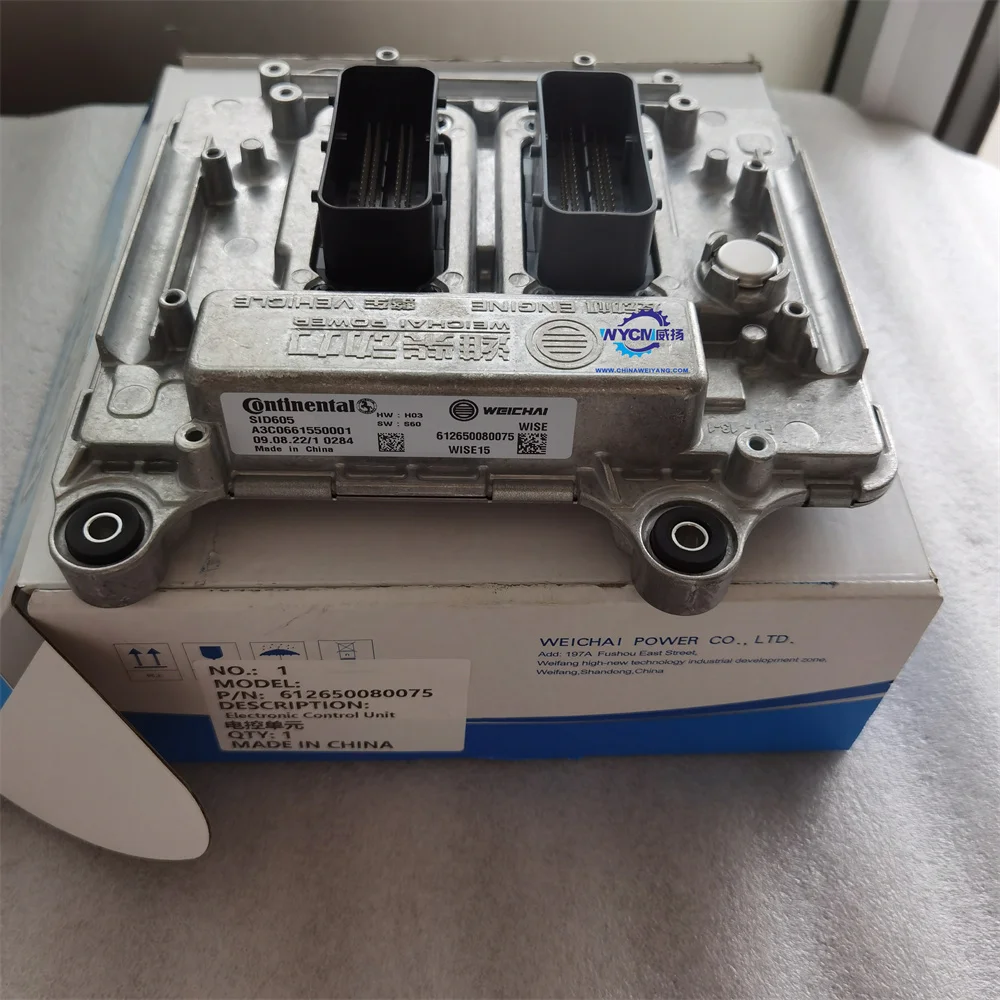 SID605 A3C0661550001 WISE15 612650080075 Original ECU for Weichai