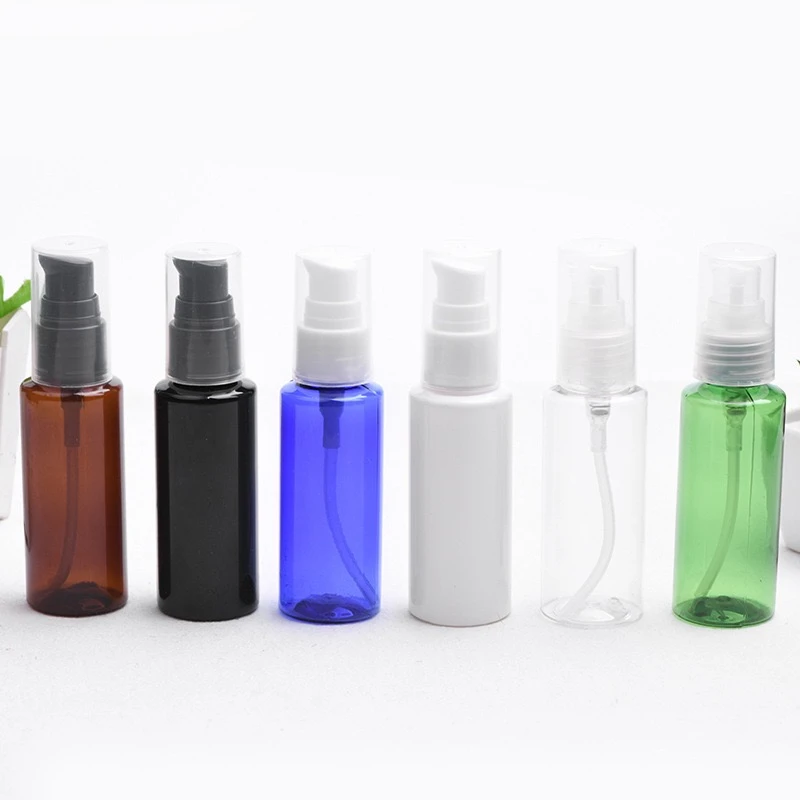 Factory Custom Small Capacity PET Plastic Bottle Fine Mist Spray Bottle Cosmetics Essential Oil Spray Bottle