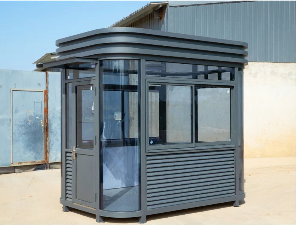 Dome Design Security Room for Sentry Booth Prefabricated Movable Portable Sentry Box Mini Sentry Porta Cabin House Guard House