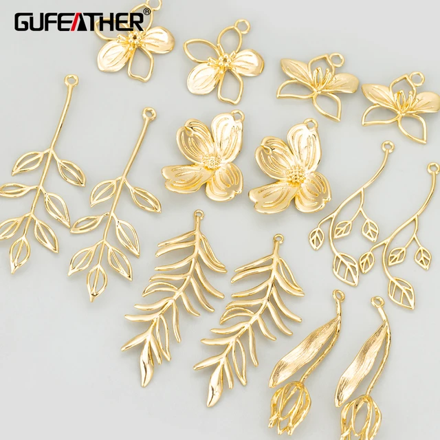 ME77 jewelry accessories,18k gold rhodium plated,copper,nickel free,charms,necklace making findings,diy pendants,6pcs/lot
