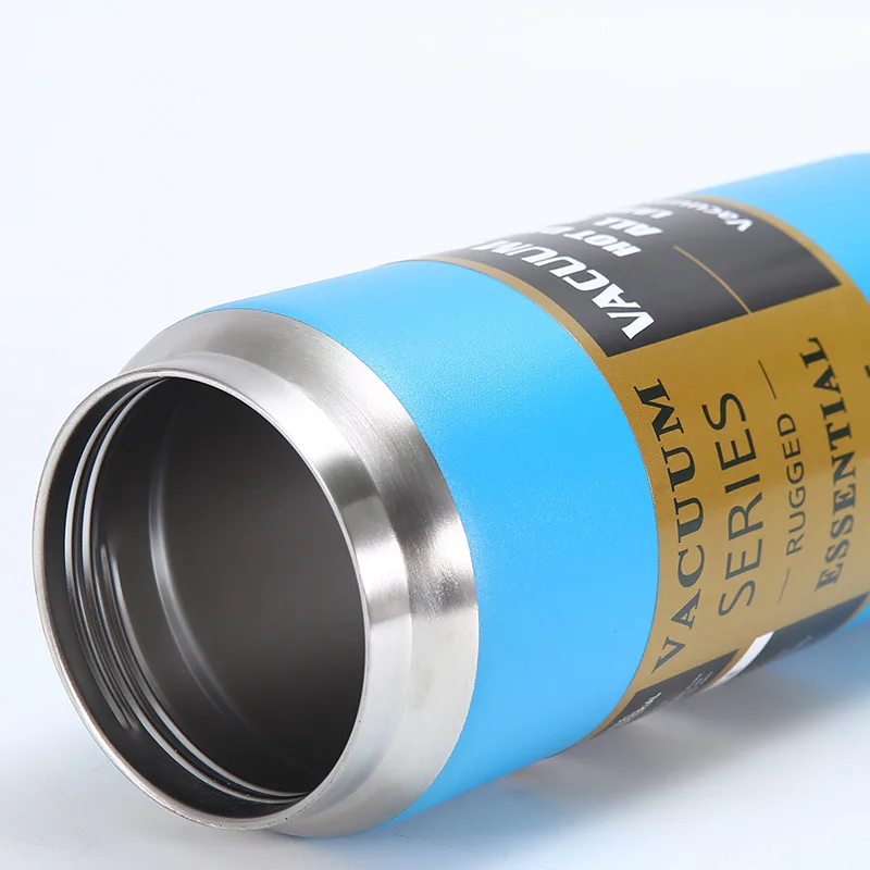 Custom Logo12oz 18oz 36oz 64 oz Stainless Steel Metal Drink Bottle Vacuum Insulated Thermos Chug Cap Hot Sports Water Bottle details