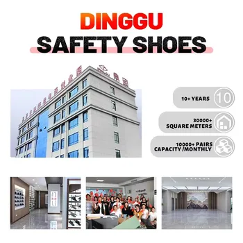 Dinggu専門メーカー高品質で快適な男性の安全作業靴
