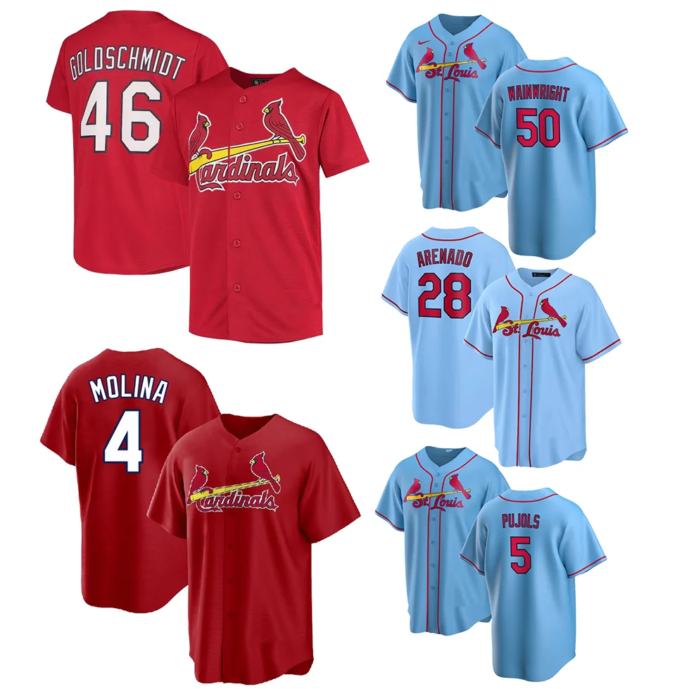 Customized St. Louis Cardinals Molina Baseball Jerseys - China St