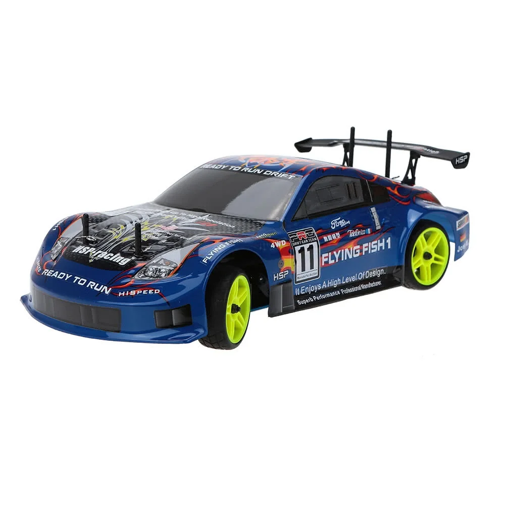 HSP 94122 1 10 Scale 18 Engine 4WD Radio Control High Speed Gasoline Nitro RC Drift Car Remote Control Petrol Cars