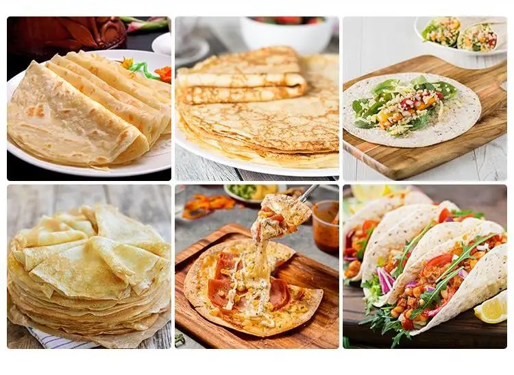 Lebanes Roti Automatic Arabic Pita Bread Production Line Industrial Tortilla Roti ...