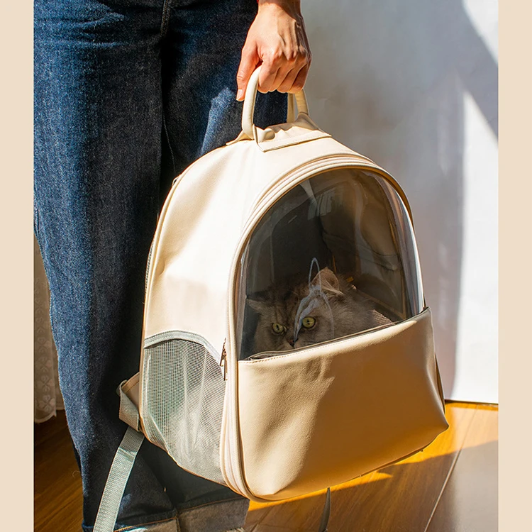 mesh cat backpack