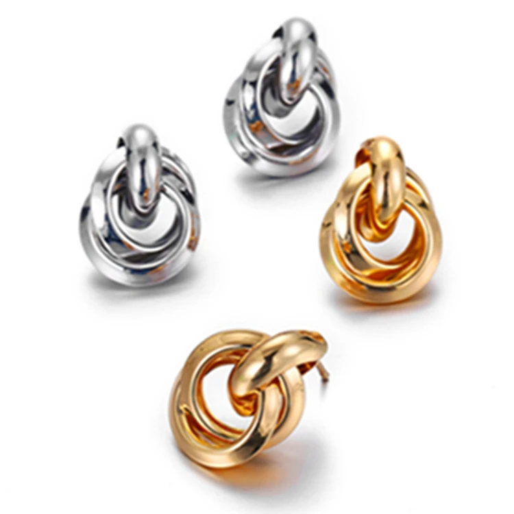 Wholesale 18K Gold Custom OEM Pear Shaped Red Garnet Earrings Gold Jewelry  Manufacturer China  custom jewelry wholesale