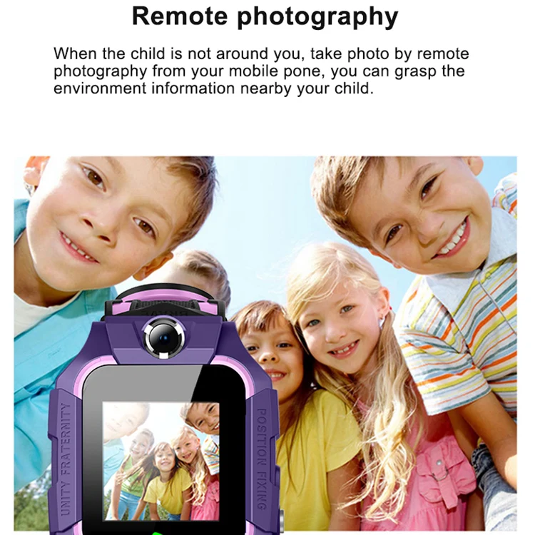 Q19 Детские умные часы Z6 фунтов позиционирования сеть 2G SIM двусторонний вызов SOS, водонепроницаемые Смарт-часы для детей Детская безопасность