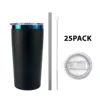 20oz rainbow plated tumbler