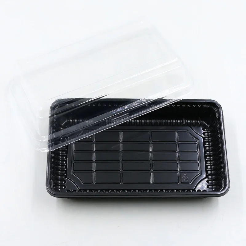 High Transparent PET Food Tray Cake Packing Box China Manufacturer