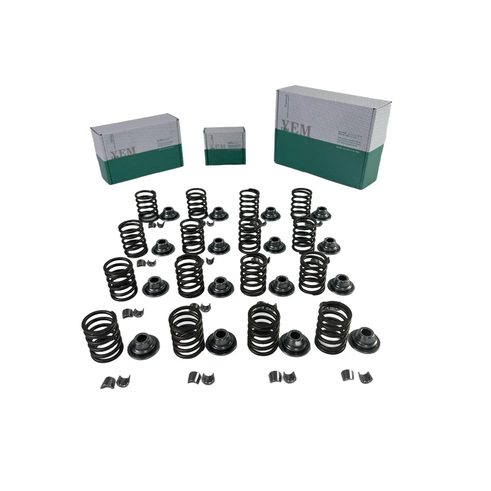 Repair Kit 4D84-3 Valve Spring Kit Spring Seat & Retainer for Yanmar Agricultural Machinery Spare Parts