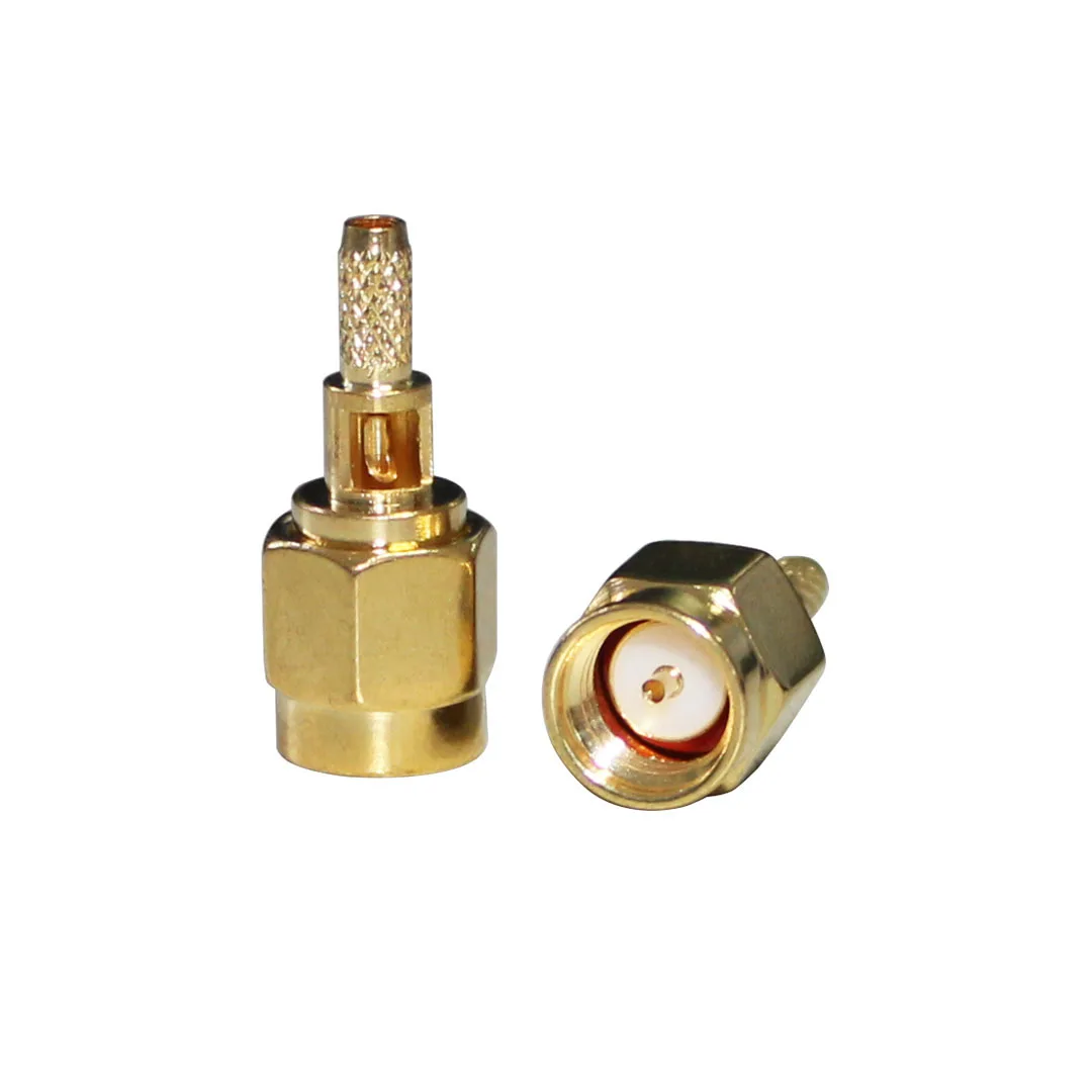 product sma c j15 window coaxial connector sma male connector crimp rg316 rg179 cables-2