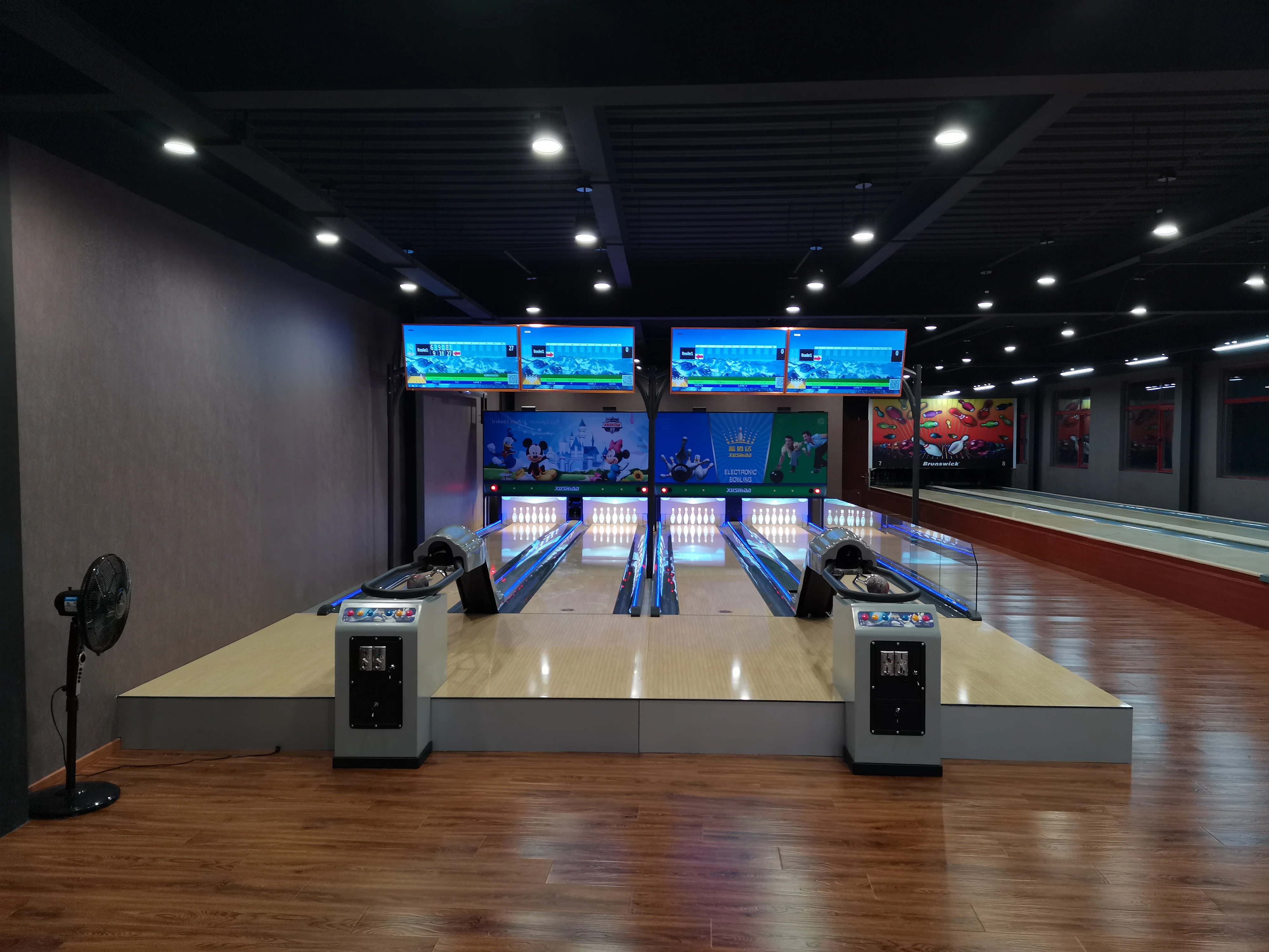 Internet Cheapest Adult Bowling Alley Coin Operated Game Machine Arcade Game Complete Set Hot Sale With Door Install