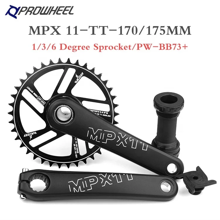Prowheel Mountain Bike Cranksets Durable Versatile