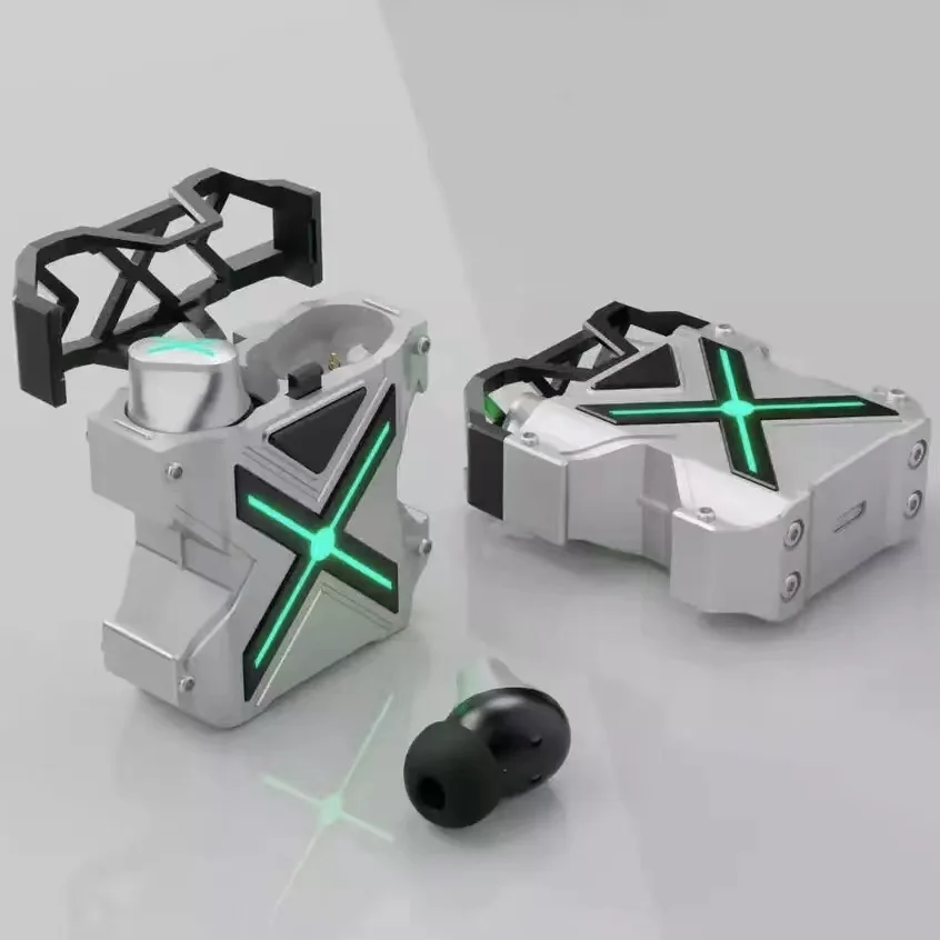 Leadingplus уникальный дизайн Hifi стерео Kirsite металлические светодиодные игровые спортивные Bluetooth 5 3 беспроводные наушники-вкладыши наушники