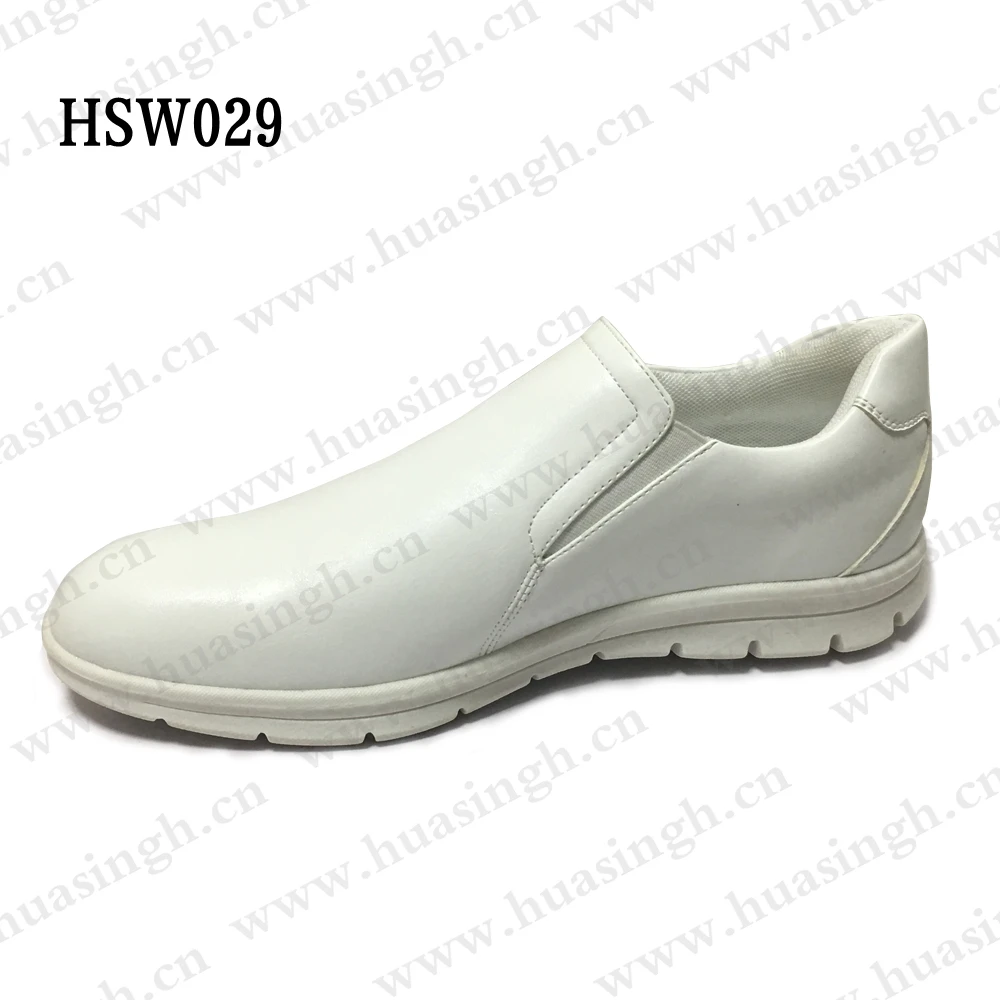Rwh,hospital Doctor Fungal Resistant Work Shoes Good Quality EVA+rubber Outsole Long Time Standing Comfy White Shoes HSW029