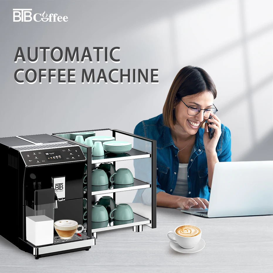 BTB Coffee Machines Coffee Machines for Familey Home Kitchen Coffee Machines