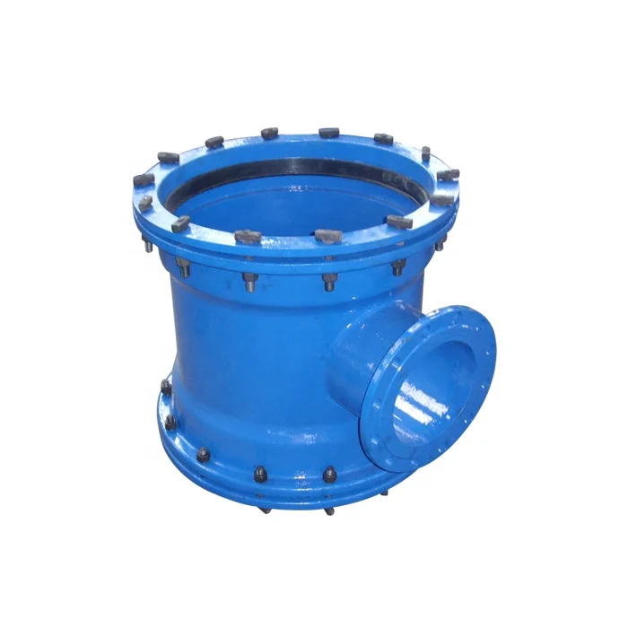ISO2531,EN545, EN598 Ductile Iron Mechanical Joint Tee MJ Pipe Fitting
