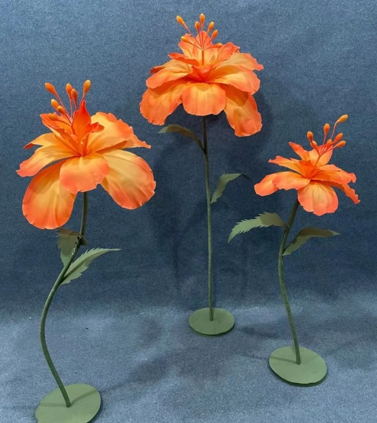 Artificial Large Foam Giant Flower Window Display Wedding Decorations