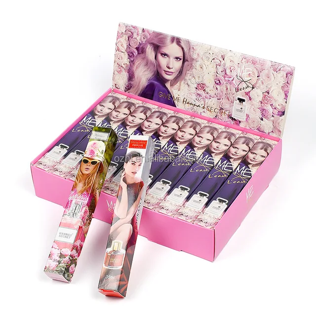 Factory Supply 35ml test tube bottle Eau de Toilette perfume for men and women pink encounte