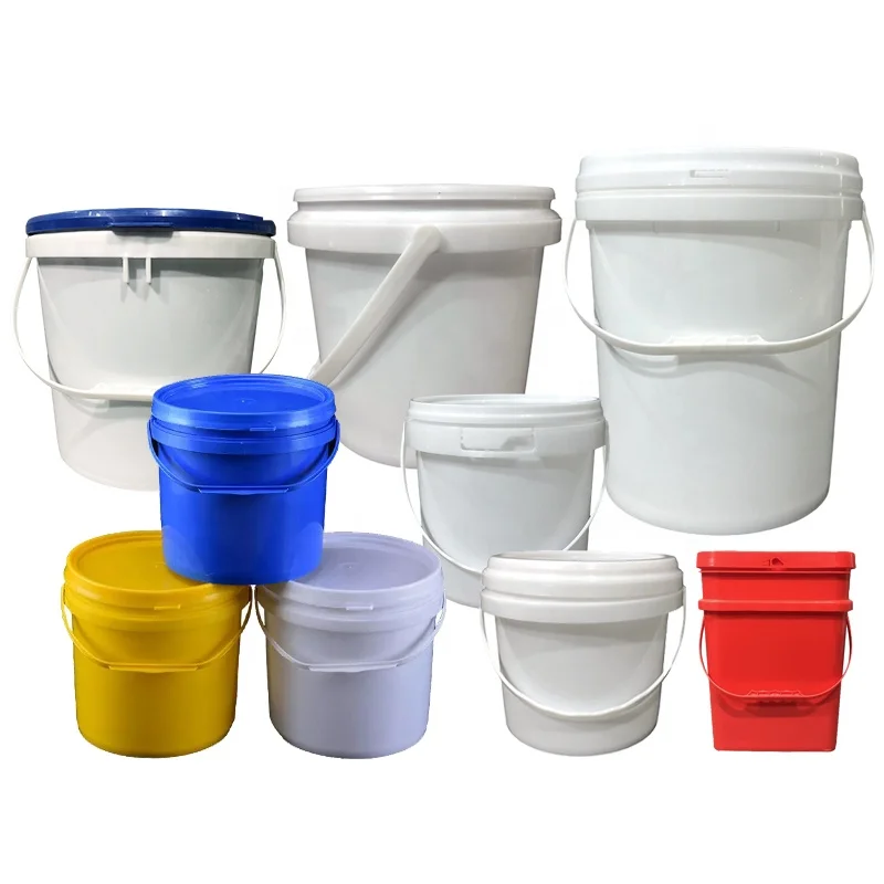 Durable Removable Empty 20L/25L/30L Plastic Barrel Bucket for Water/chemical/food Grade Ingredient Storage