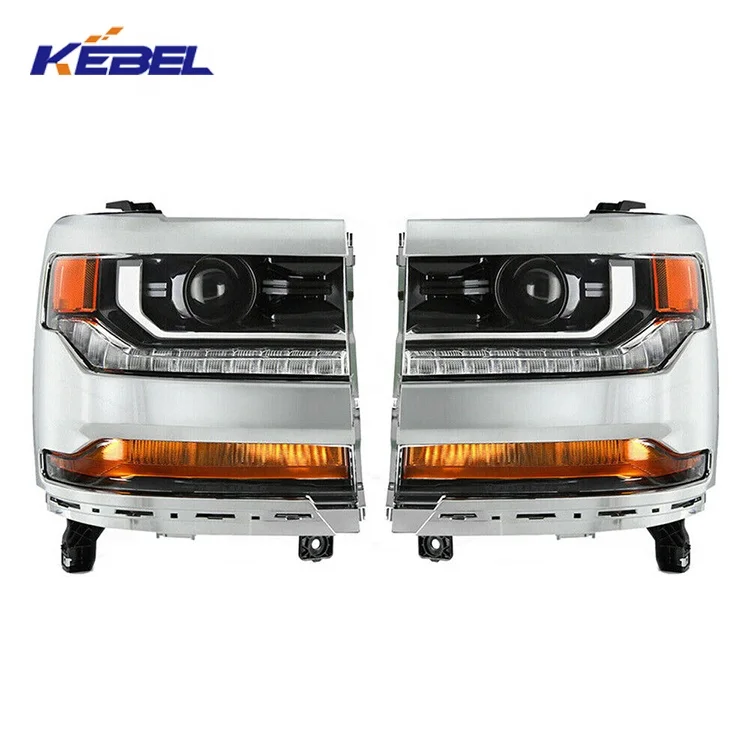Faros delanteros automotrices Good Price Xenon, modelos 84388723, 84356947, 84388631 y 84181565, para Chevrolet Silverado 1500 de los años 2016, 2017 y 2018