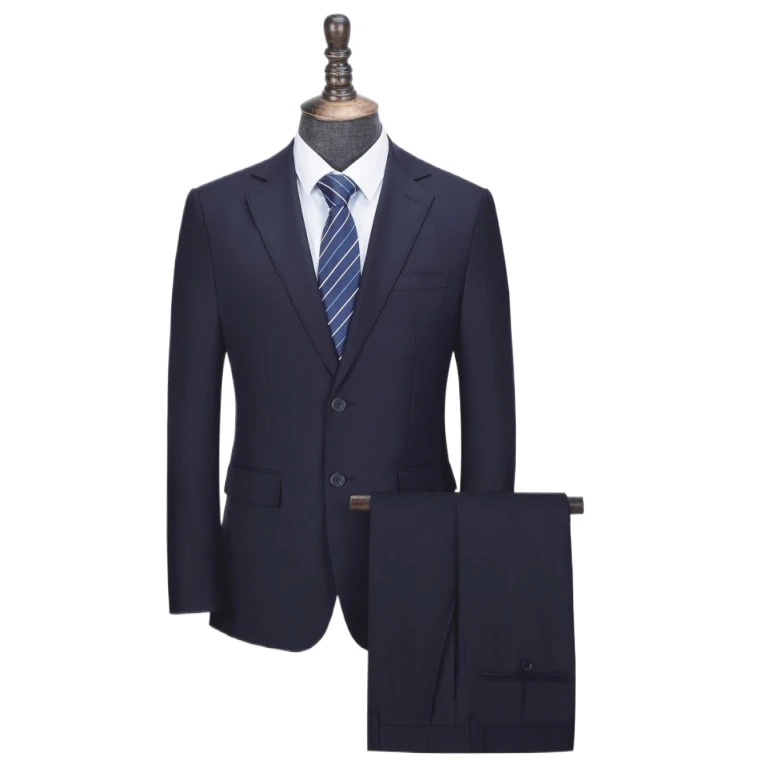 High-end Stylish Royal Blue Men s Business Banquet Suit SingleBreasted Formal Coat with Matching Tro High-end Stylish Royal Blue Men s Business Banquet Suit SingleBreasted Formal Coat with Matching Tro