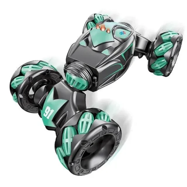 Spray Hand Gesture Sensing Remote Control Twisting Car Monster Deformation Double Control RC 360 Rolling Drift Stunt Car