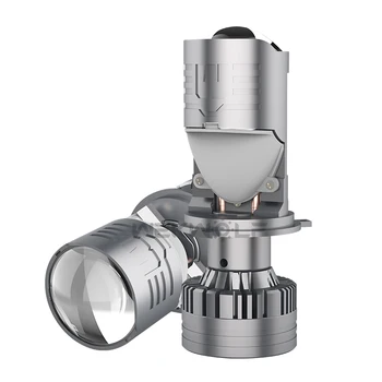 Nowgre T90 High-Beam Mini Bi-LED Projector Lens 2.5/3-Inch LED Headlights with New H4 Car Bulb Headlight foco para autos