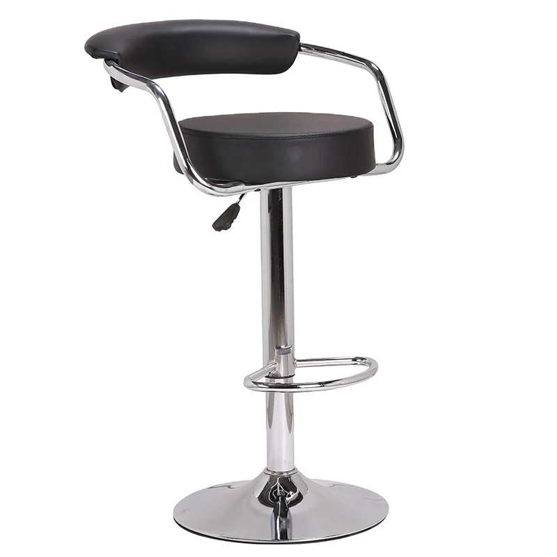 Hotel Bar Counter Club High Chair Upholstery Bar Stools Customizable